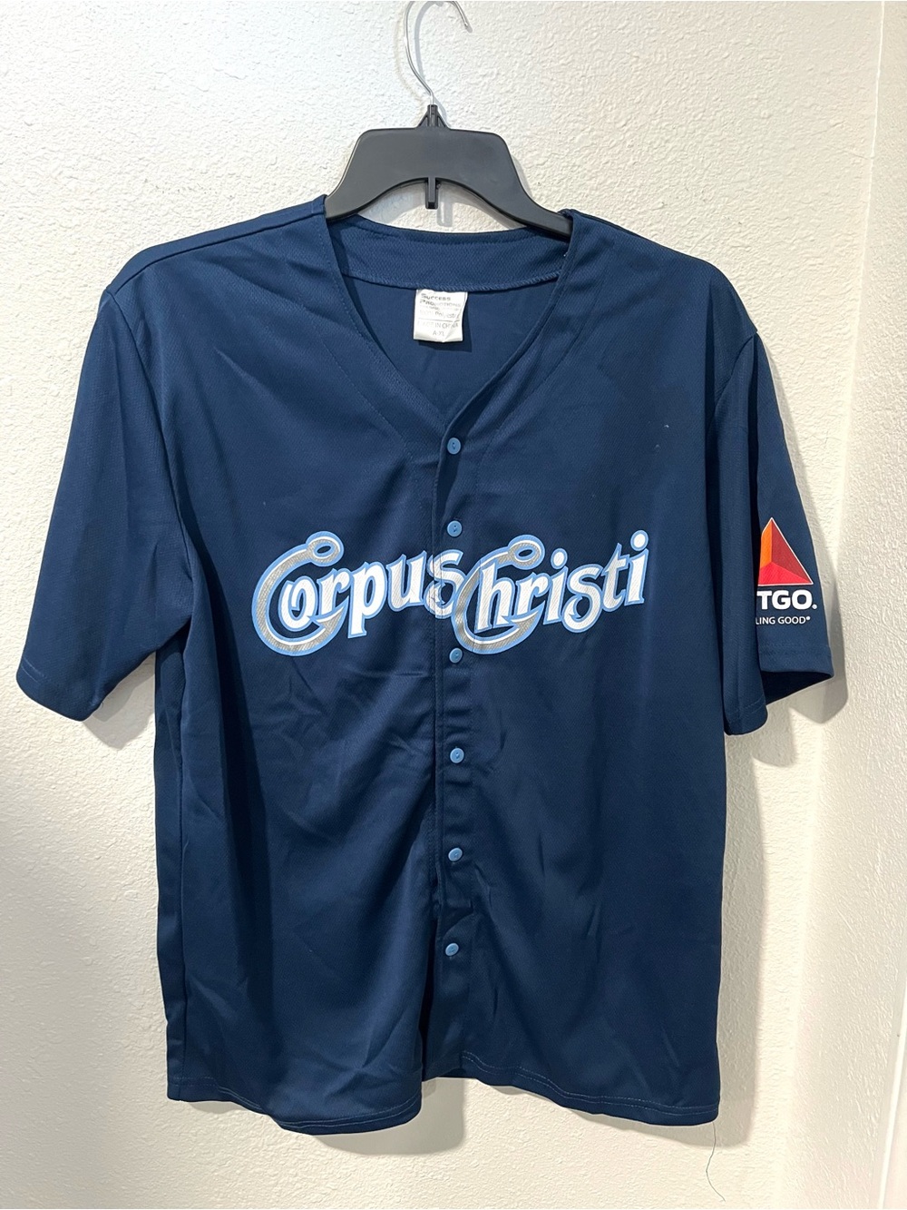 Corpus Christ Hooks Baseball Jersey Size XL